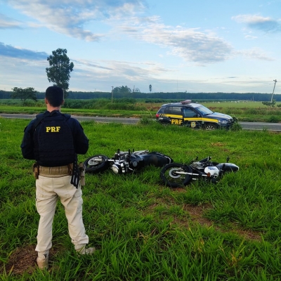 PRF recupera motocicletas na rodovia transbrasiliana na região