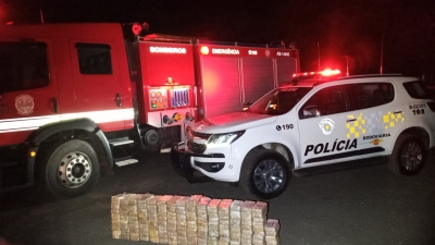 Caminhoneiro é preso com mais de 160 kg de pasta base de cocaína na Raposo Tavares 