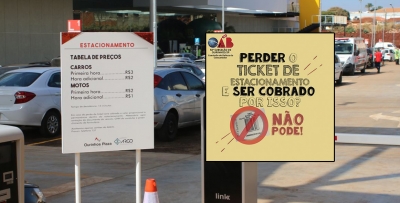 Após notificação da OAB, Ourinhos Plaza cessa cobrança de valor único por ticket perdido