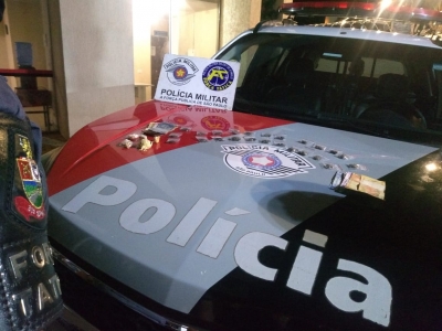 Jovem é preso na Vila Brasil em Ourinhos com pedras de crack e porções de maconha prontas para venda 