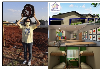 GIAARO lança pedra fundamental e apresenta projeto interno da nova Casa Arco Íris de Ourinhos