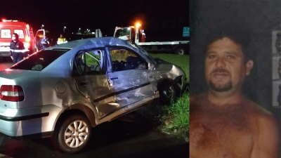 Homem de 50 anos morre em acidente entre carreta e carro no norte do Paraná 