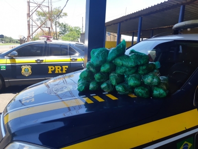 PRF prende boliviano transportando folhas de coca em Ourinhos
