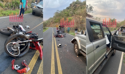 Motociclista morre em acidente na PR-151 em Ribeirão Claro 