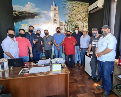 SINDICAM e Prefeitura de Salto Grande formam comissão de trabalho para a 2ª Festa do Caminhoneiro, de 25 a 28 de novembro 