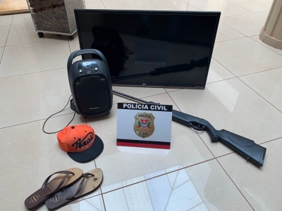 Polícia Civil de Santa Cruz do Rio Pardo esclarece furtos na cidade, um suspeito é preso