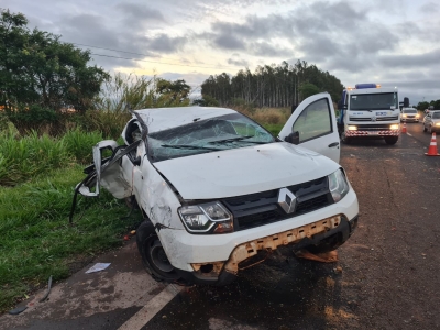 Acidente gravíssimo tira vida de pai e filho de apenas três anos em rodovia da região 