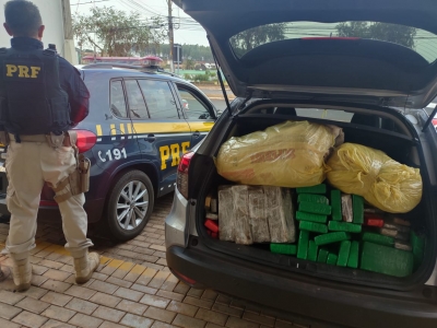 PRF apreende maconha e skunk nas proximidades de Ourinhos