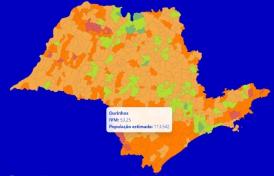 Índice aponta vulnerabilidade de Ourinhos diante da pandemia do novo coronavírus 