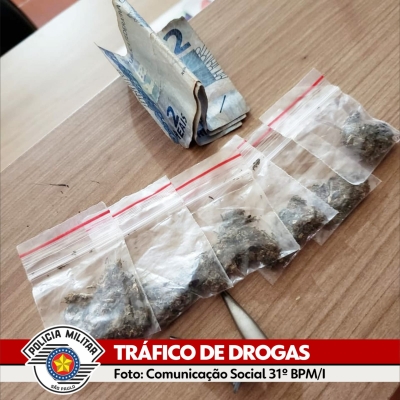 Adolescente é flagrado com drogas no Oswaldo Brizola em Ourinhos 