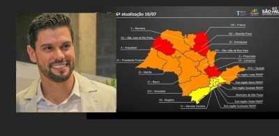 Prefeito Lucas Pocay comemora volta para o Laranja e mantém Ourinhos praticamente no Amarelo 