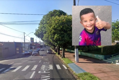 Menino morre após ser atropelado por caminhonete na região