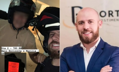 Empresário que morreu ao bater moto de luxo em caminhão viajava com pai ao Chile