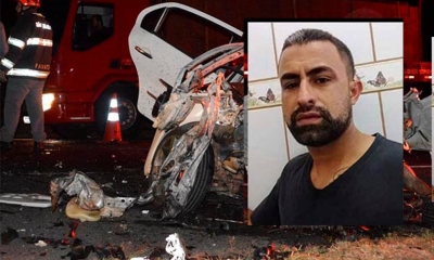 Homem morre em colisão frontal entre carro e carreta em rodovia da região