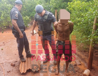Homem é preso após invadir casa de mulher e roubar celular e dinheiro em Santa Cruz do Rio Pardo