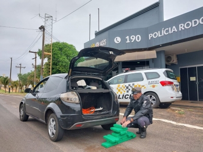 Polícia Rodoviária prende suspeito em flagrante por tráfico de drogas em Tupã 