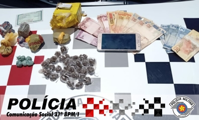 Polícia Militar realiza grande apreensão de drogas com adolescente em Ourinhos 