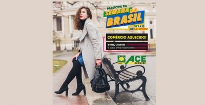 Comércio de Ourinhos pronto para a Semana Brasil que começa nesta quinta-feira, 3