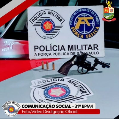 Casal paga fiança e vai responder em liberdade por posse irregular de arma de fogo em Canitar