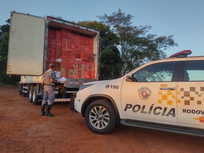 Policiais Militares prendem suspeito por contrabando na Rodovia Raposo Tavares 