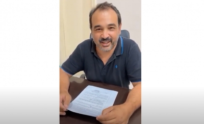 Burguinha fala sobre afastamento, critica vice-prefeito que vai assumir o seu cargo e fala que acredita na ‘justiça divina’