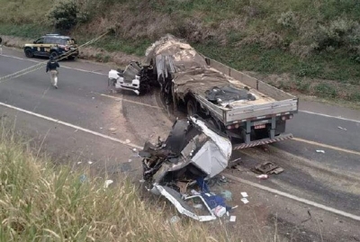 Acidente resulta na morte de um homem na BR-153