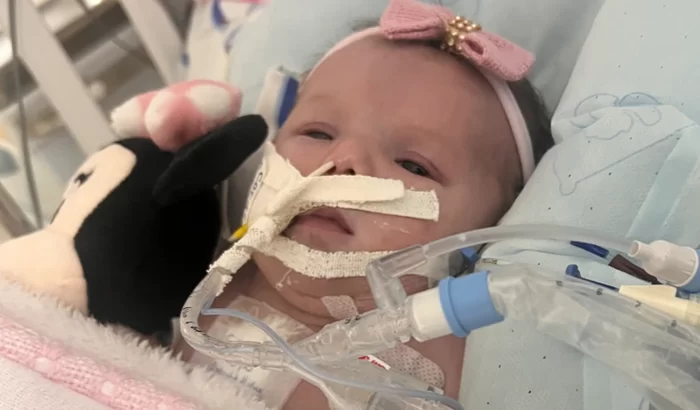 Bebê Ourinhense luta contra cardiopatia congênita complexa e família faz vaquinha virtual 
