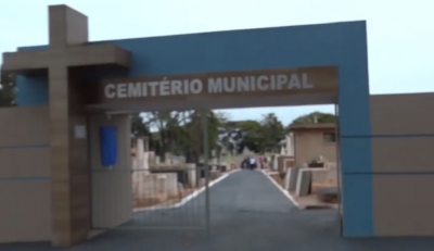 A região registra um sepultamento nesta segunda-feira, 02