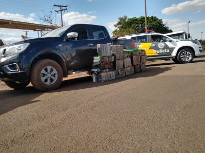  Dois são presos e mais de 500 kg de maconha é apreendida pela Polícia Rodoviária em Ourinhos 