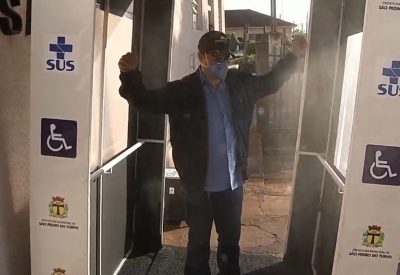 São Pedro do Turvo instala cabine de ozônio para ajudar na prevenção ao coronavírus