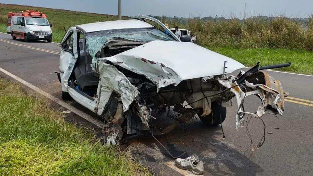 Acidente em vicinal na região causa duas mortes 