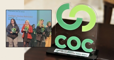 ‘COC Jean Piaget Ourinhos’ participa de convenção e recebe homenagem pelos mais de 20 anos de parceria com o sistema de ensino 