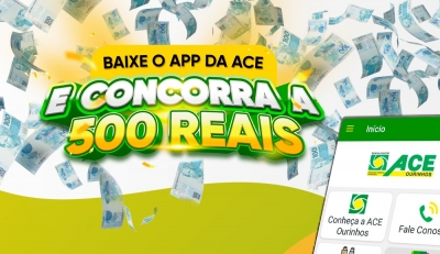 ACE Ourinhos realiza primeiro sorteio de R$ 500,00 para usuários do App; confira resultado