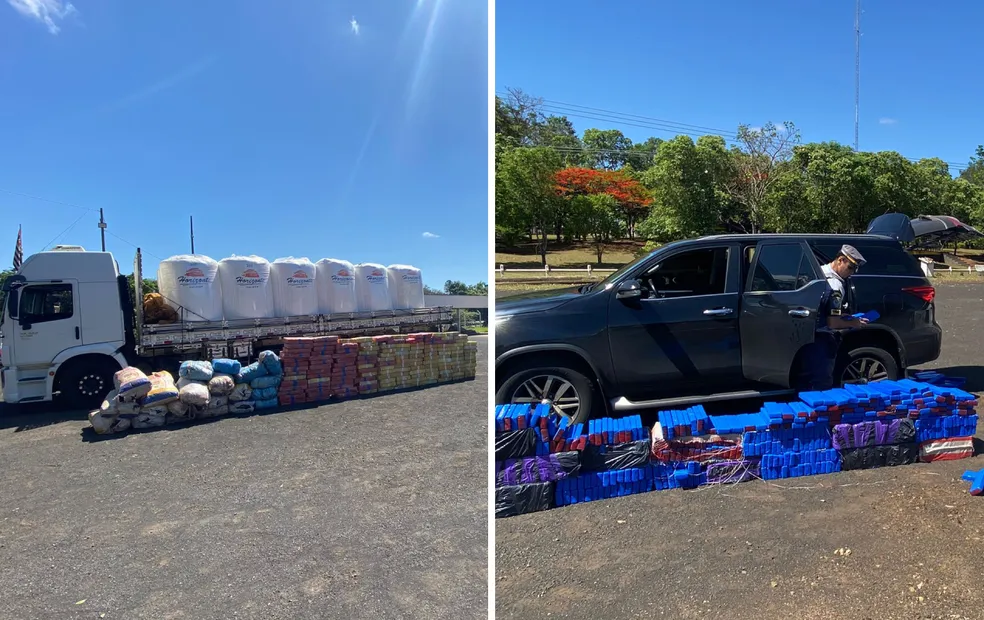Polícia Rodoviária apreende maconha em dois trechos da Rodovia Raposo Tavares
