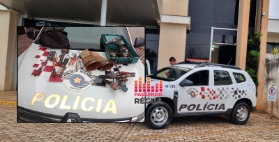 Homem é preso em flagrante por furto de ferramentas e equipamentos da CPFL Santa Cruz em Ourinhos