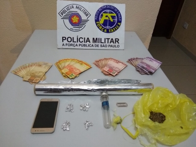 Carregador é preso por tráfico de drogas em Ourinhos 