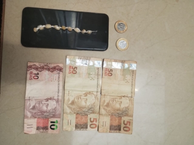 Equipe K9 do 13º BAEP realiza flagrante de tráfico de drogas em Santa Cruz do Pardo