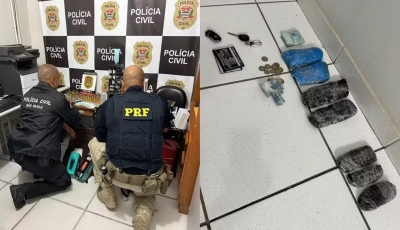 Operação prende 7 suspeitos que vinham do Paraná para SP com drogas e produtos ilegais em rodovia de Marília