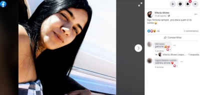 Jovem morre baleada por motociclista em cidade da região