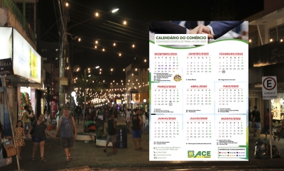 ACE Ourinhos divulga calendário do comércio até o mês de agosto de 2022 