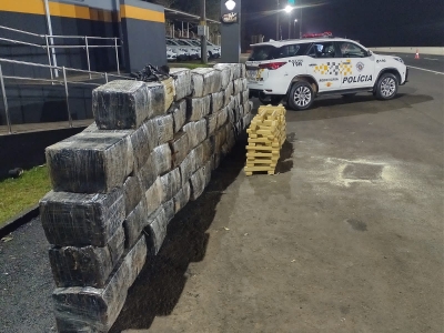 TOR apreende grande quantidade de maconha na Orlando Quagliato