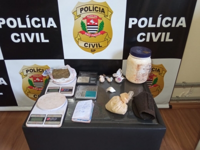 DISE de Ourinhos prende homem de 70 anos por tráfico de drogas 