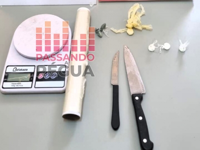 Casal é preso por tráfico de drogas em Salto Grande