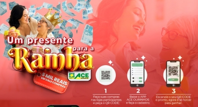 Sorteio da promoção ‘Um presente para a rainha’ acontece nesta segunda-feira, 5, ainda dá tempo de concorrer