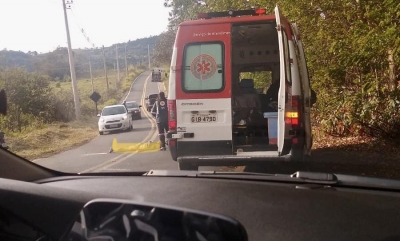 Motociclista morre ao ser atropelado por caminhão em vicinal na região 