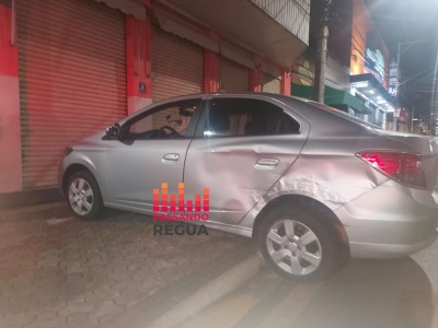 Caminhoneiro causa acidente e é preso em Santa Cruz do Rio Pardo; vídeo