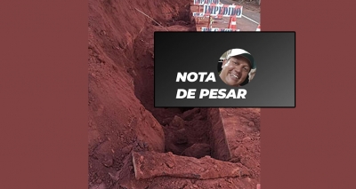 Trabalhador morre soterrado em obra na rede de água e esgoto na região 