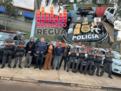 Dupla é presa por tráfico de drogas em operação conjunta entre Polícia Civil e Militar em São Pedro do Turvo