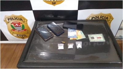 Homem é preso por tráfico de drogas e posse irregular de arma de fogo em Chavantes