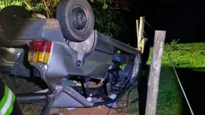 Homem morre após capotar carro em vicinal na região 